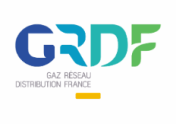Logo GRDF Gaz réseau distribution France